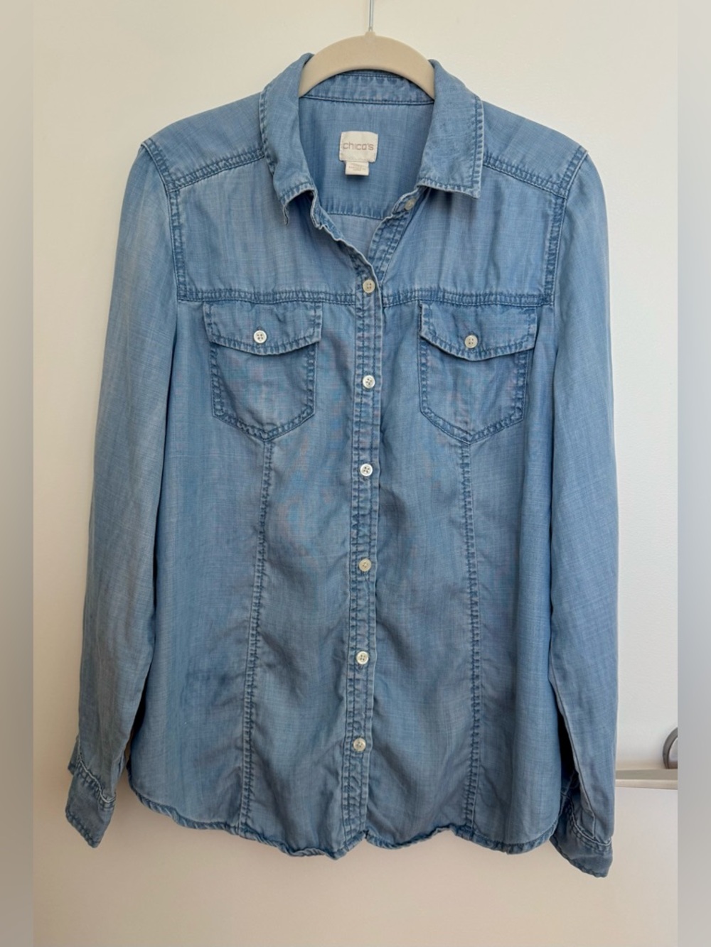 Chico’s Denim Top